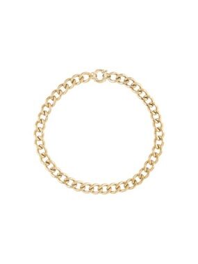 7” Gold Chain Link Bracelet